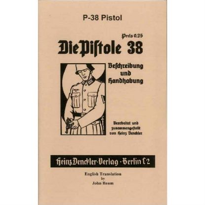 Picture of P38 MANUAL, DIE PISTOLE 38