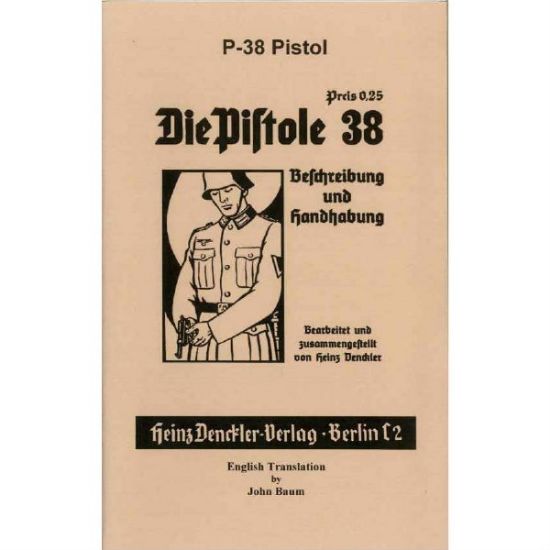 Picture of P38 MANUAL, DIE PISTOLE 38