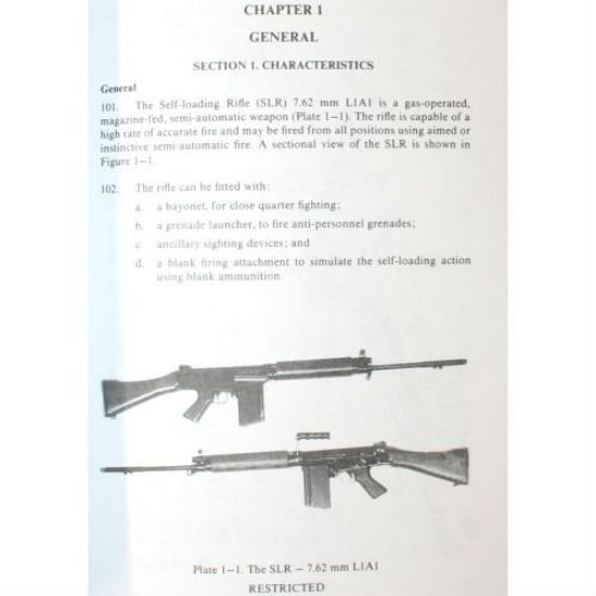 Picture of AUSTRALIAN ARMY MANUAL OF LAND WARFARE, INCLUDES L1A1 L2A1 INFORMATION