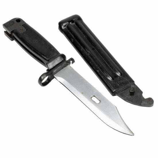 Picture of YUGO AK BLACK BAYONET FOR M64 M70 ZASTAVA ZPAP AK47 AKM AK74, EX-LN