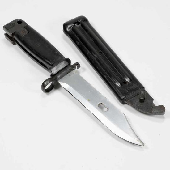 Picture of YUGO AK BLACK BAYONET FOR M64 M70 ZASTAVA ZPAP AK47 AKM AK74, EX-LN