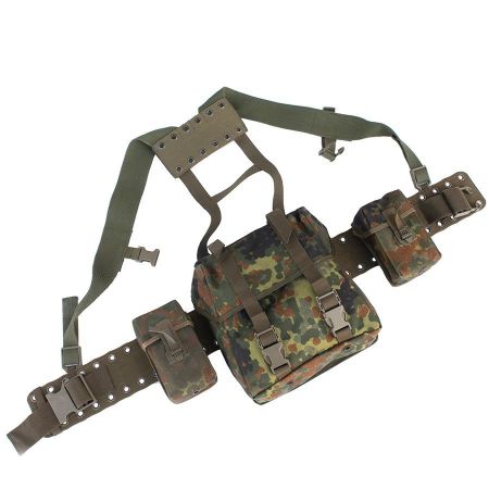 Picture of GERMAN ARMY LOAD BEARING WEB GEAR WITH DUAL MAG POUCHES