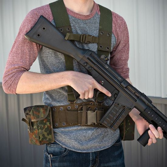 Picture of GERMAN ARMY LOAD BEARING WEB GEAR WITH DUAL MAG POUCHES