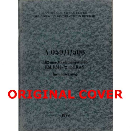 Picture of AK47 REPAIR MANUAL, DDR EAST GERMAN ISSUE IN ENGLISH
