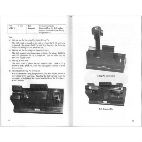 Picture of AK47 AND MAKAROV TOOL KIT MANUAL, DDR EAST GERMAN ISSUE