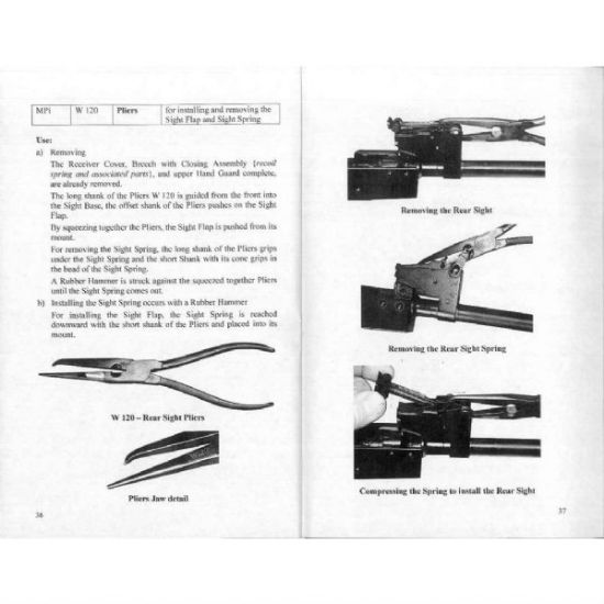 Picture of AK47 AND MAKAROV TOOL KIT MANUAL, DDR EAST GERMAN ISSUE