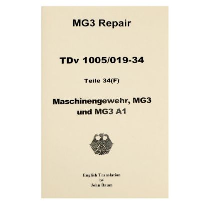 Picture of MG3 REPAIR MANUAL