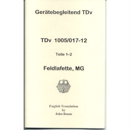 Picture of MG3 LAFETTE TRIPOD MANUAL
