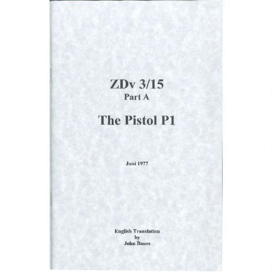 Picture of P1 OPERATOR MANUAL, ENGLISH
