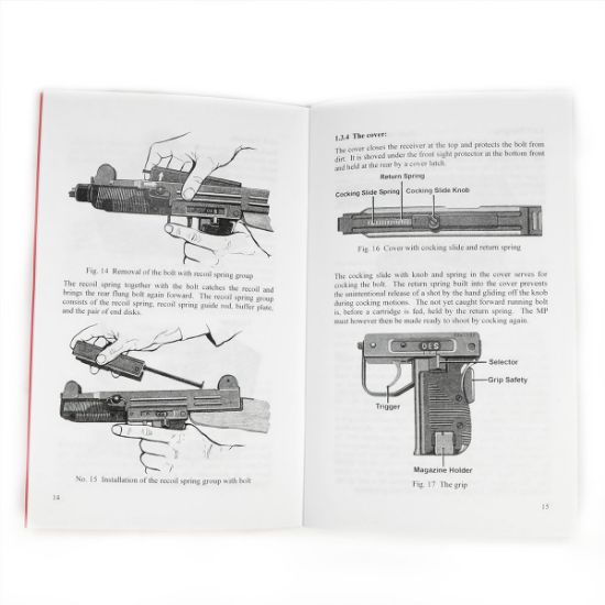 Picture of UZI OPERATOR MANUAL, GERMAN ARMY ISSUE IN ENGLISH