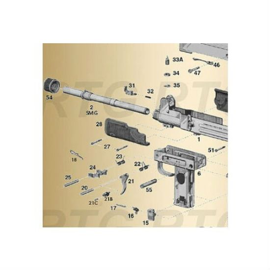 Picture of UZI SCREW FOR HANDGUARD