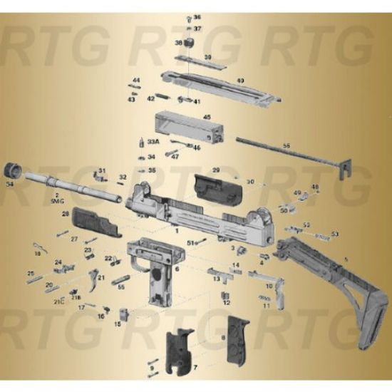Picture of UZI SPRING FOR COCKING LUG