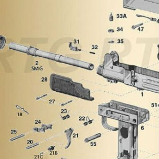 Picture of UZI FRONT SIGHT SET NEW