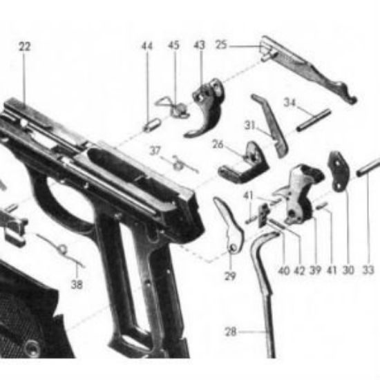 Picture of WALTHER P1 BAR SPRING