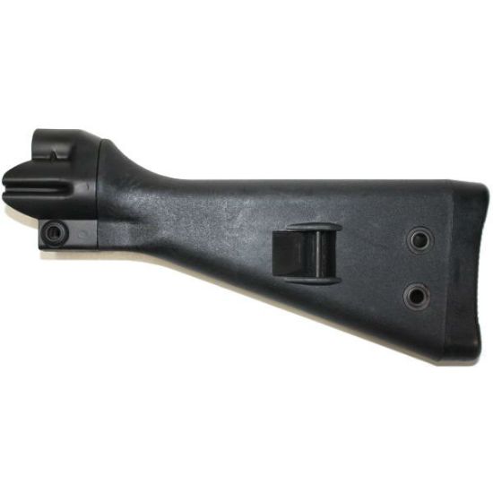 Picture of HK93-33 BLACK BUTTSTOCK WITH STEEL BACK PLATE COMPLETE