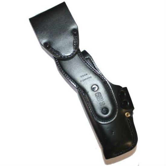 Picture of WALTHER P5 SIG P6 LEATHER POLICE 3" DROP DOWN HOLSTER
