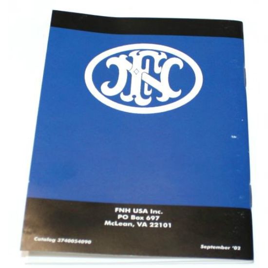 FN Herstal HP-SA .40SW Pistol Manual, BHP, Hi-Power, Hi Power, LIB-3940, RTG Parts