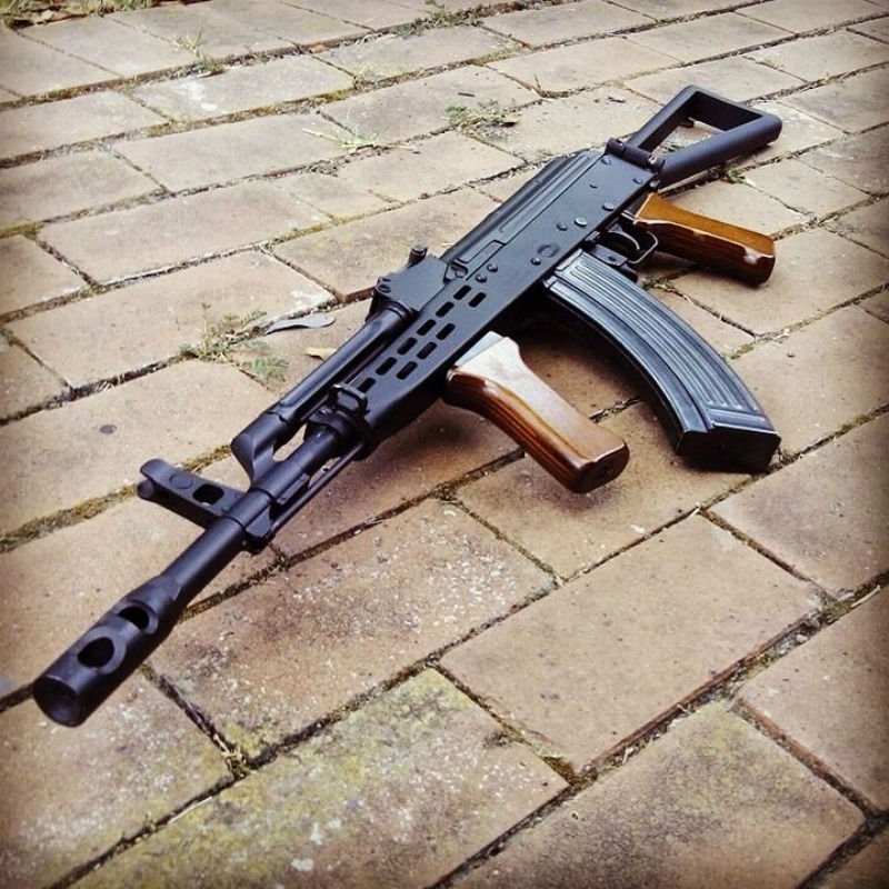 ak EMG Rifle Licensed AK Airsoft AEG Rifle by CYMA Metallic Sage