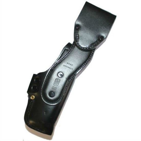 Picture of WALTHER P5 SIG P6 LEATHER POLICE 3" DROP DOWN HOLSTER - LEFT HANDED