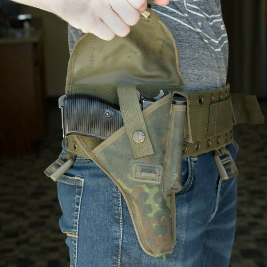 Picture of P1 P38 CAMO HOLSTER USED, GERMAN