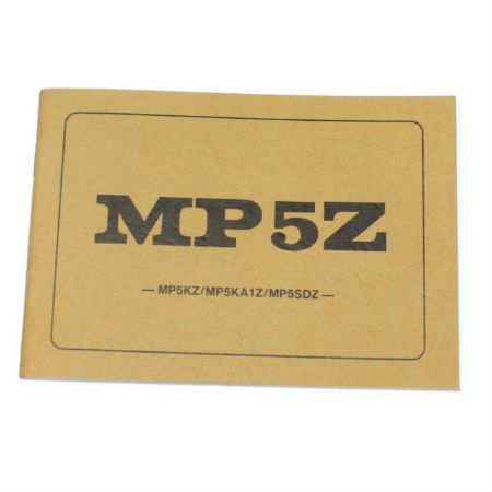 Picture of HK MP5Z MANUAL, ORIGINAL GERMAN