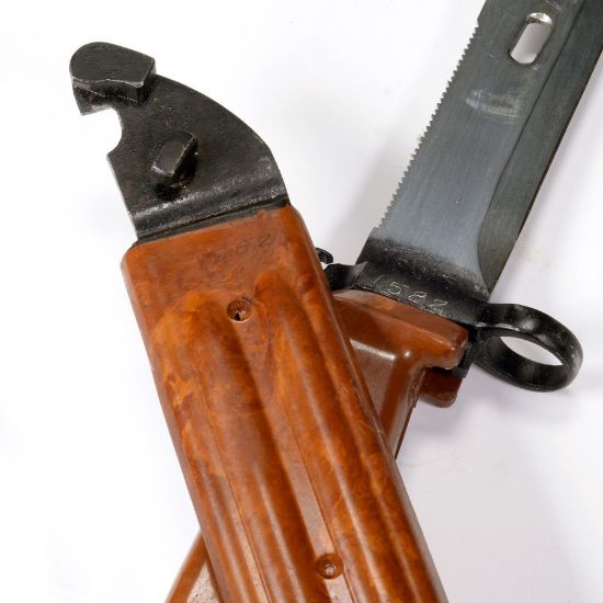 Picture of RUSSIAN TYPE-2 AKM AK74 BAKELITE BAYONET, TULA