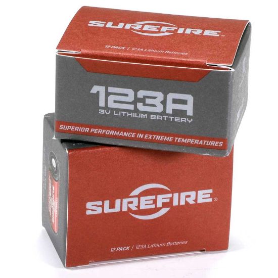 Picture of SUREFIRE CR123A LITHIUM BATTERIES, BOX OF 12