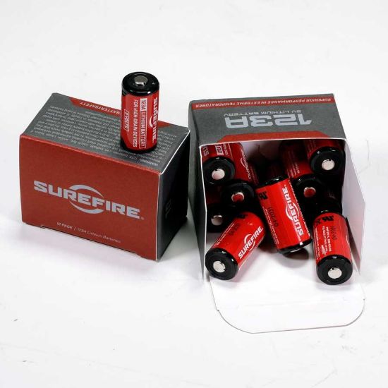 Picture of SUREFIRE CR123A LITHIUM BATTERIES, BOX OF 12