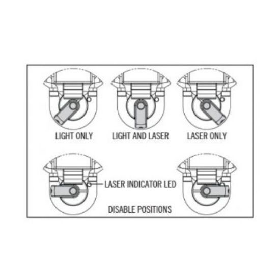 Picture of SUREFIRE X400 ULTRA - RED LASER LED HANDGUN OR LONG GUN LIGHT