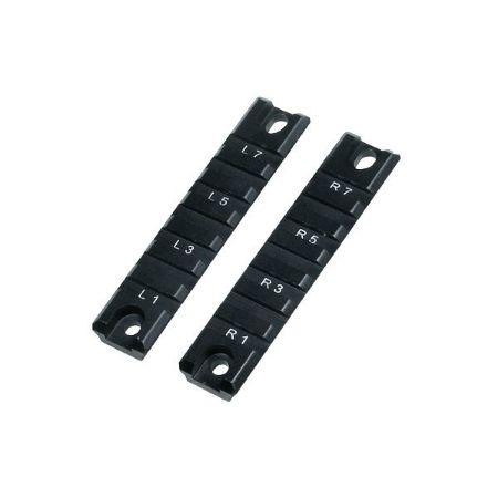 G36 2 Piece Short Picatinny Rail Set, UTG, HK G36C G36K SL8, 4712274525023, HKK-2501, HKK-MNT-P501, RTG Parts