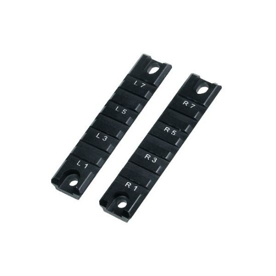 G36 2 Piece Short Picatinny Rail Set, UTG, HK G36C G36K SL8, 4712274525023, HKK-2501, HKK-MNT-P501, RTG Parts