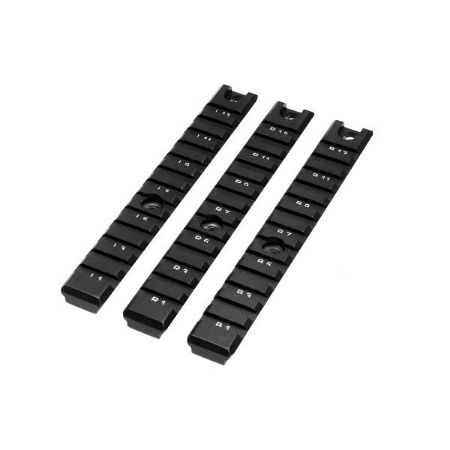 G36 3 Piece Long Picatinny Rail Set, UTG, HK G36C G36K SL8, 4712274525054, HKK-2505, HKK-MNT-P505, RTG Parts