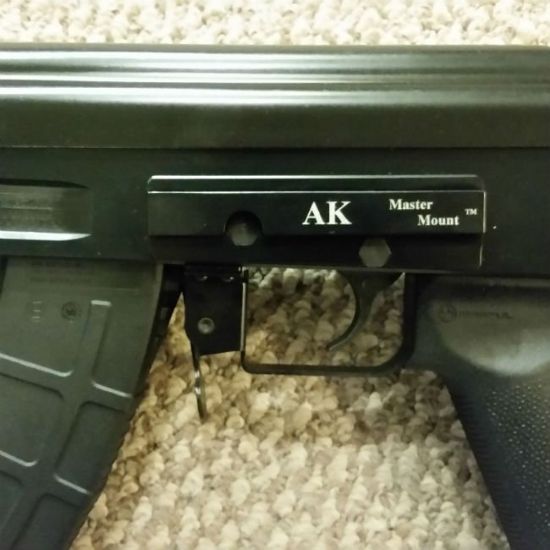 Picture of AK MASTER MOUNT, NO-DRILL STEEL SIDE RAIL