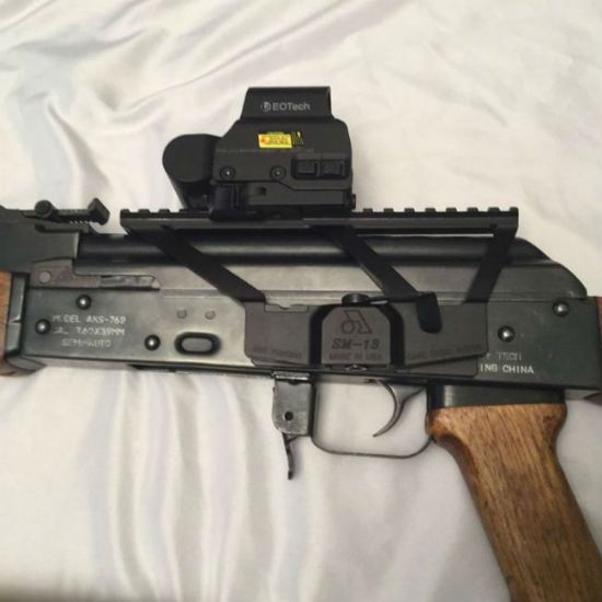 Picture of AK MASTER MOUNT, NO-DRILL STEEL SIDE RAIL
