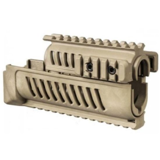 Picture of AK47 AK74 4-RAIL HANDGUARD SET, FAB DEFENSE, FDE