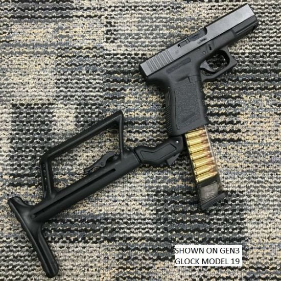 Picture of TACTICAL COLLAPSIBLE STOCK FOR GLOCK MODELS 19 20 21 23 32 38