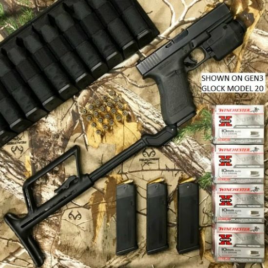 Picture of TACTICAL COLLAPSIBLE STOCK FOR GLOCK MODELS 19 20 21 23 32 38