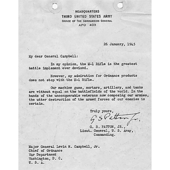 Picture of M1 GARAND TRAP DOOR, USGI UNISSUED