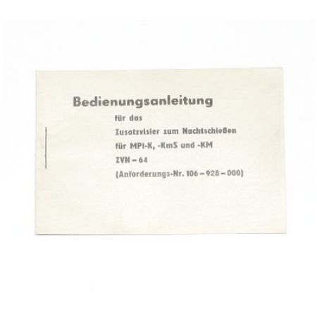 Picture of DDR AK FLIP UP NIGHT SIGHT MANUAL