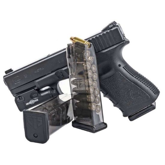 Picture of ETS GLOCK 19 9MM 15RD CLEAR MAGAZINE, MODEL 19 26