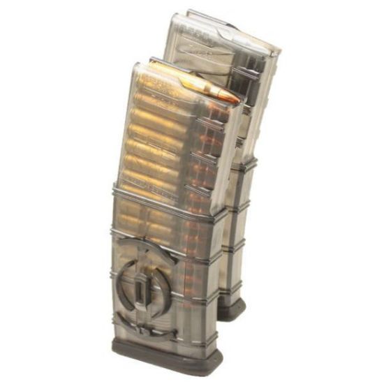 Elite Tactical Systems Group, Magazine, 223 Remington, 556NATO, 30Rd, Clear, Integrated Coupler, AR Rifles, Gen 2, 850016478313, MGETSAR15-30CG2, AR15-30CG2, ETS-AR15-30CG2, RTG Parts