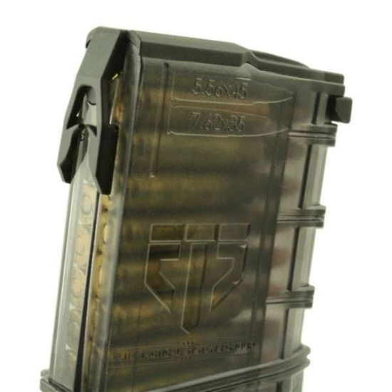 Elite Tactical Systems Group, Magazine, 223 Remington, 556NATO, 30Rd, Clear, Integrated Coupler, AR Rifles, Gen 2, 850016478313, MGETSAR15-30CG2, AR15-30CG2, ETS-AR15-30CG2, RTG Parts