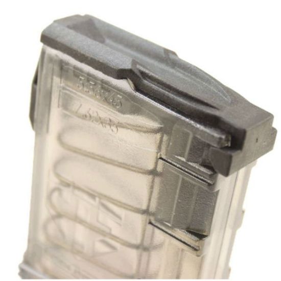 Elite Tactical Systems Group, Magazine, 223 Remington, 556NATO, 30Rd, Clear, Integrated Coupler, AR Rifles, Gen 2, 850016478313, MGETSAR15-30CG2, AR15-30CG2, ETS-AR15-30CG2, RTG Parts