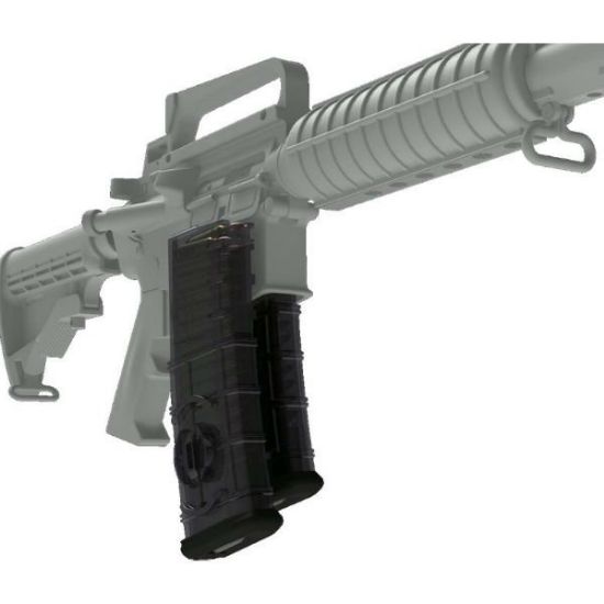Picture of ETS AR15 30RD CLEAR MAG WITH COUPLER, GEN 2