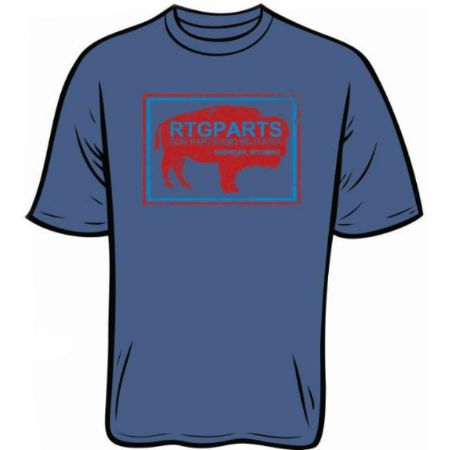 Picture of RTG PARTS T-SHIRT, NAVY, SMALL