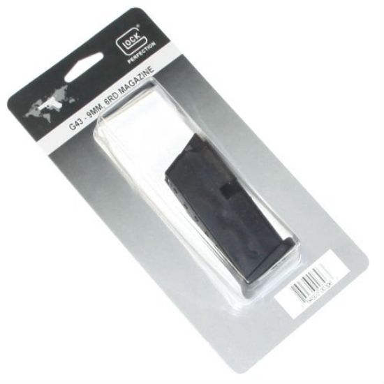 Picture of GLOCK OEM 9MM 6RD MAGAZINE, MODEL 43