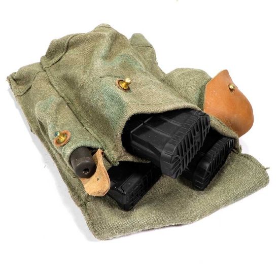 Picture of RUSSIAN AK47 3-CELL MAG POUCH W/ DUAL ACCESSORY POCKETS