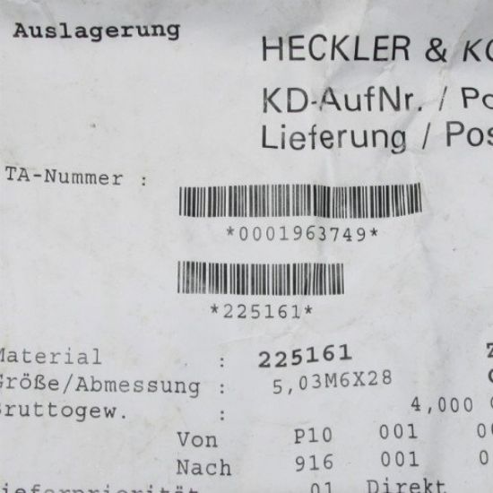 Picture of HK BARREL PIN NEW, .03MM OVERSIZED, GERMAN