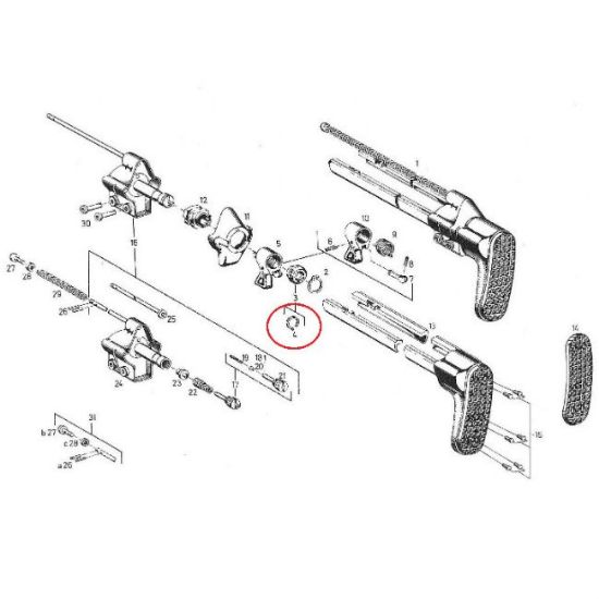 Picture of HK A3 STOP SPRING FOR LOCKING RING NEW, GERMAN