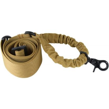 Picture of TAN ONE POINT BUNGEE RIFLE SLING, AIM SPORTS